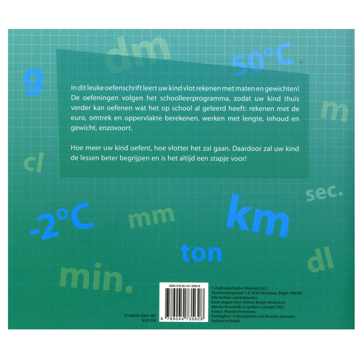 Deltas mein Übungsnotizbuch mit Gewichten und Maßen für die 3. und 4. Klasse