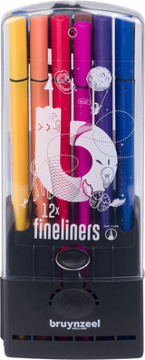 Bruynzeel Fineliner Federmäppchen 12