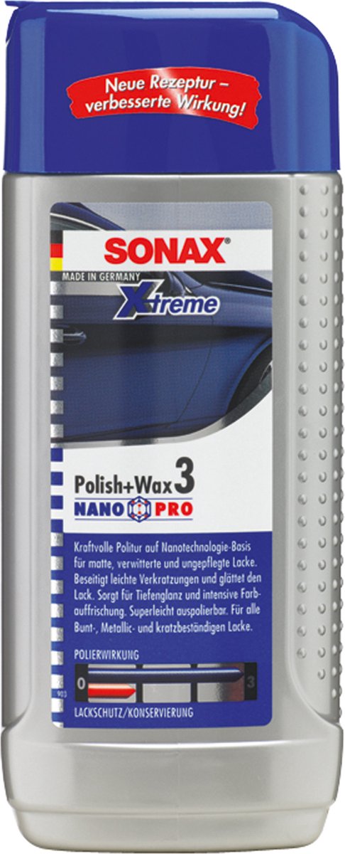 Sonax xtreme Polierwachs Nr. 3 – 250 ml