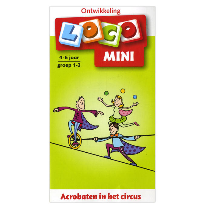 LOCO Mini-Acrobats an der Zirkusgrupp 1-2 (4-6 Joer)