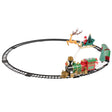 Decoris Weihnachtszug 90x90cm auf Batterie mit Beleuchtung