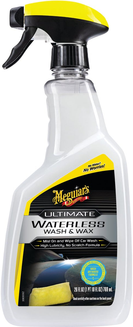 Meguiar's wasserloses Waschwachs überall – Autowäsche ohne Wasser – 768 ml