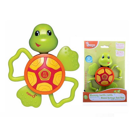Einfach für Kinder: Schildkrötenrassel + Geräusch