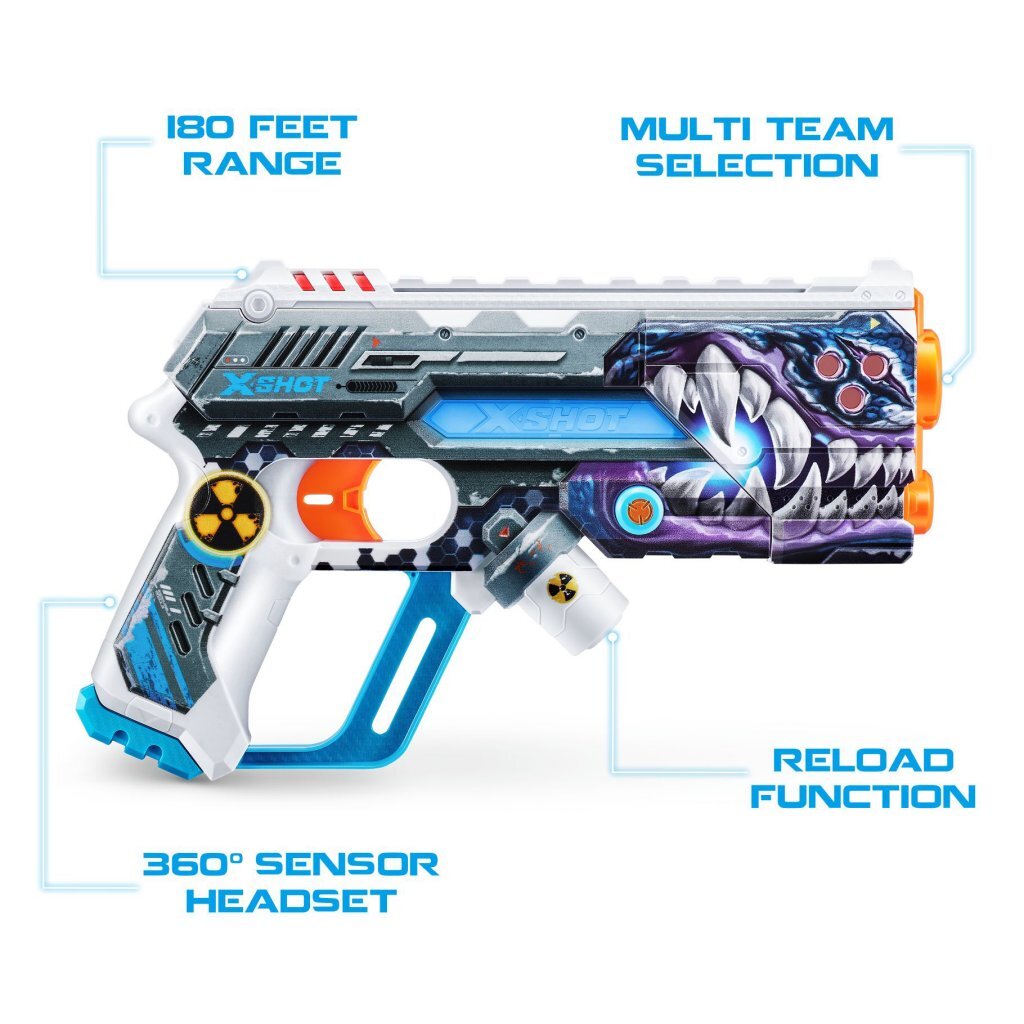 Zuru X-Shot Skins Laser 360 Blaster 2 Pacchetto