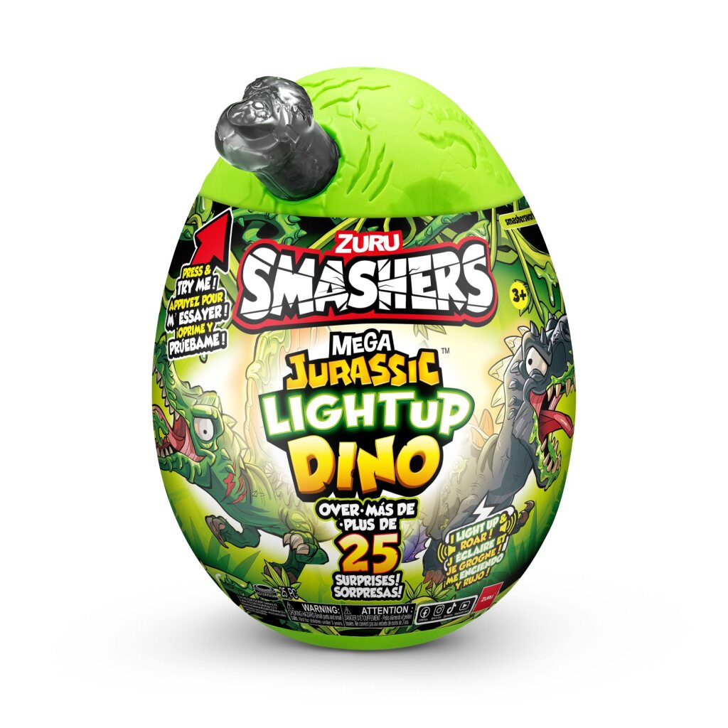 Zuru Smashers Mega jurajska oświetlenie dino