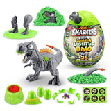 Zuru smashers mega jurassic light-up dino