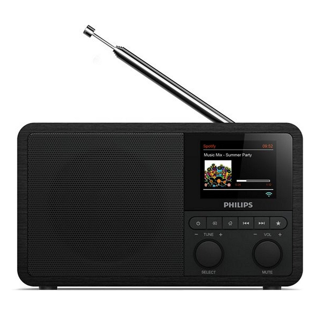 Philips tapr802 12 DAB+ Internetradio schwarz