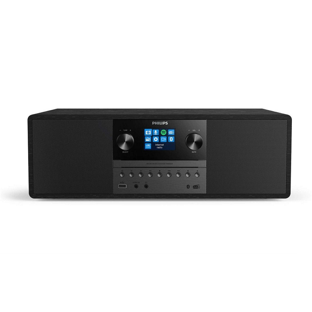 Philips TAM6805 10 Micro system Black Wood