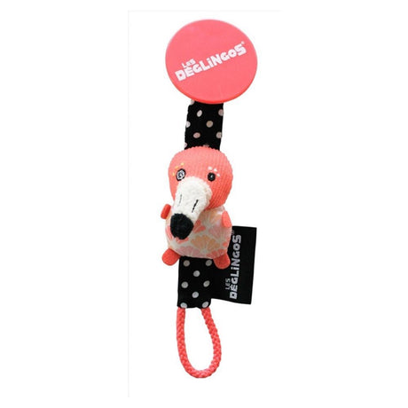 Schnullerkette, der Flamingo 20 cm