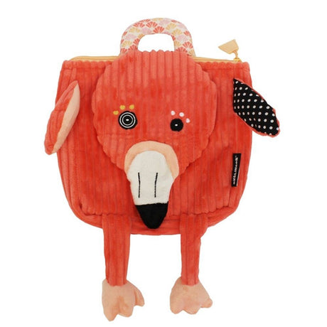 Rucksack, der Flamingo 25 x 25 cm
