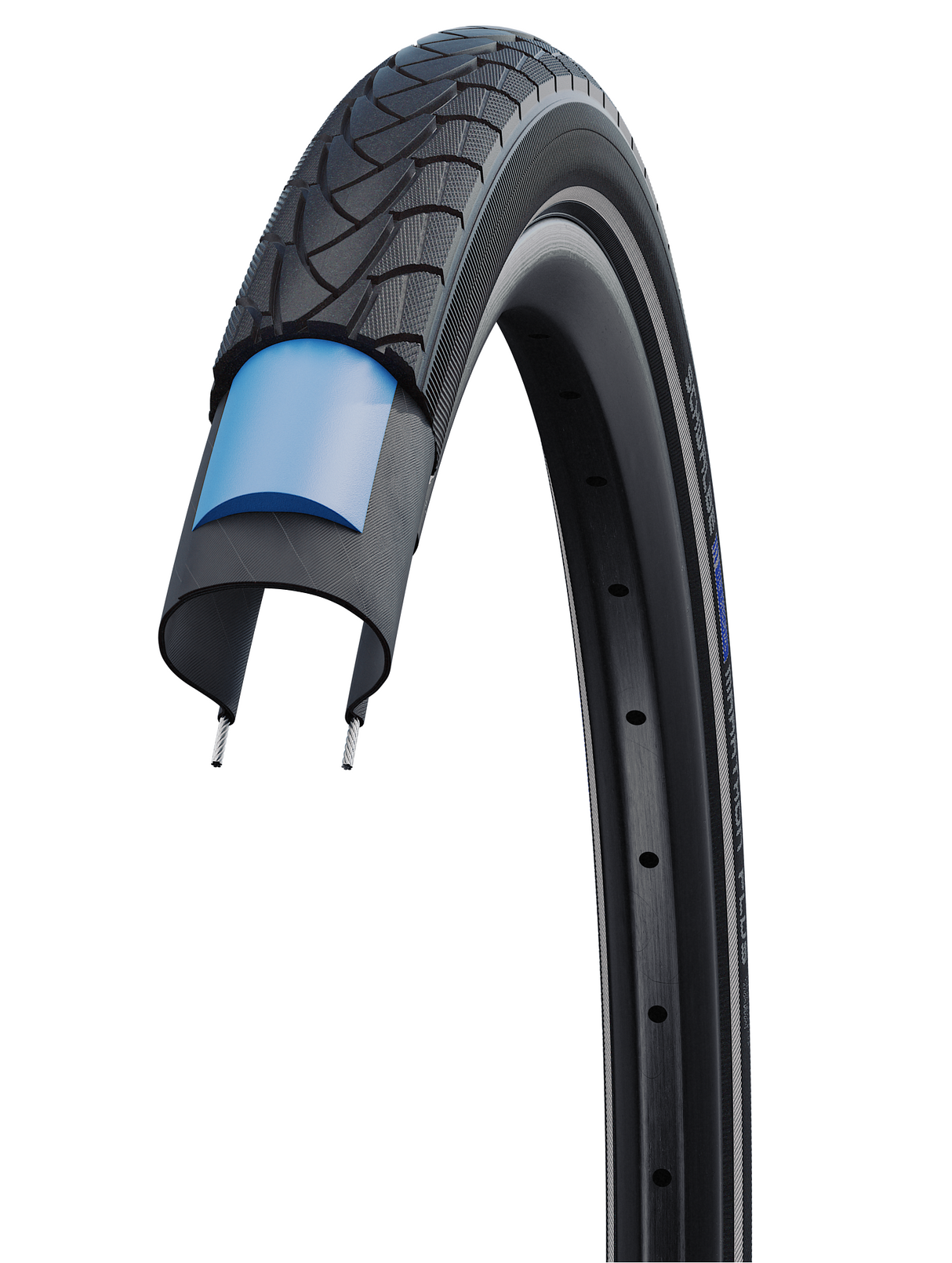 Schwalbe Tire Marathon Plus Tour 26 X 1,75 (47-559) Sort