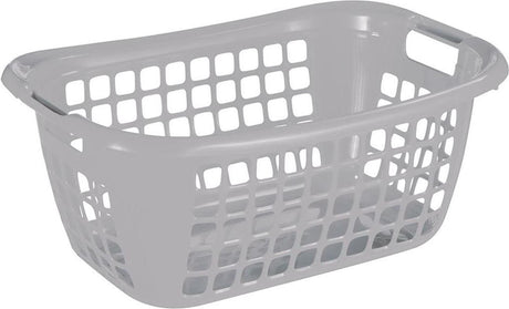 Sunware Basic Wäschekorb 55cm Silber