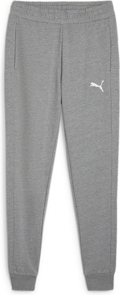 Puma Teamgoal Casuals Pants Herren-Sporthose – mittelgrau meliert – weiß
