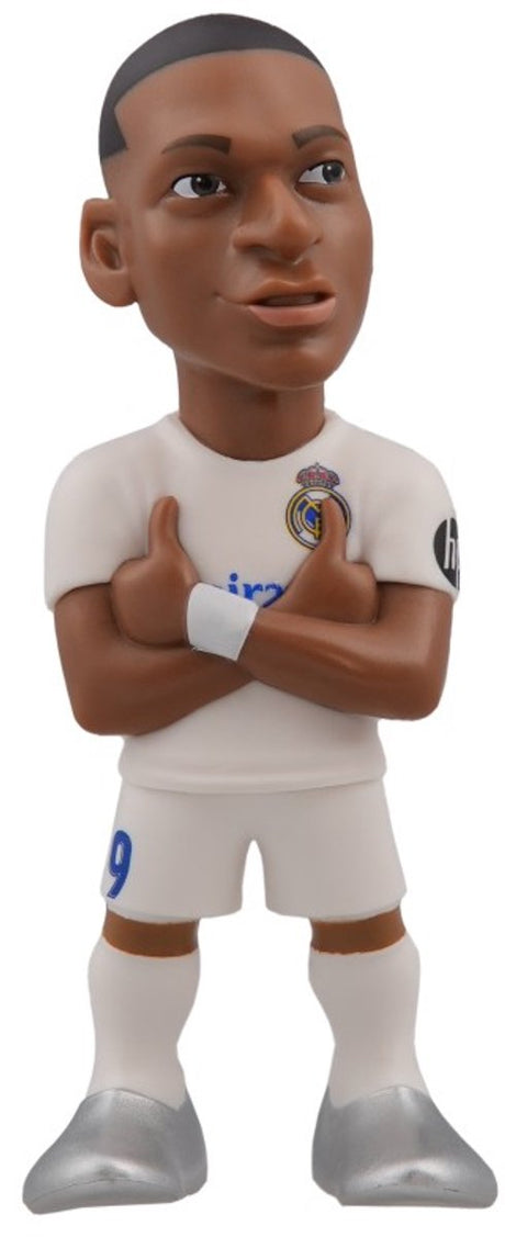 Minix – Fußballstars – Real Madrid – Statue von Kylian Mbappé, 12 cm