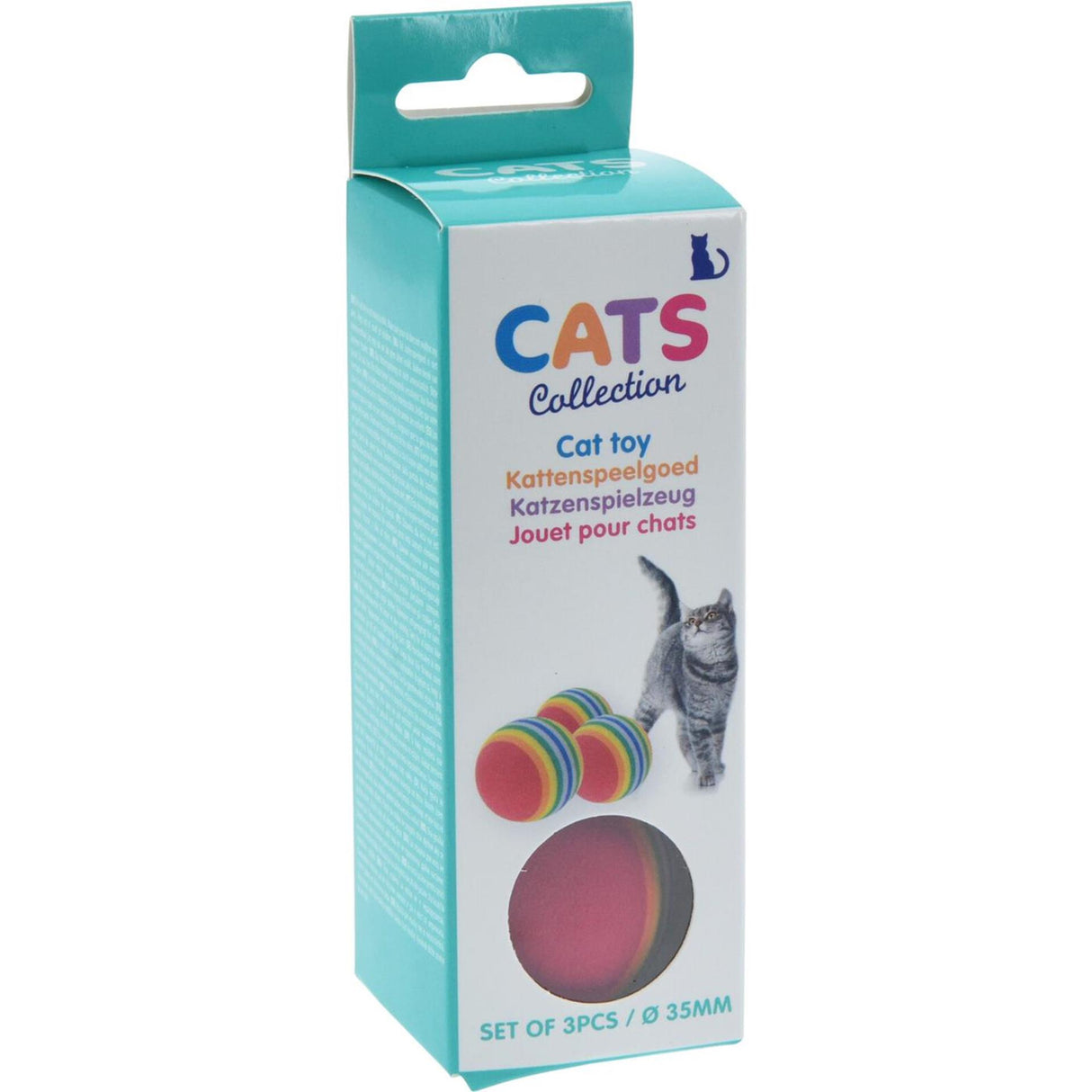 Cats collection kattenspeelgoed set van 3sts