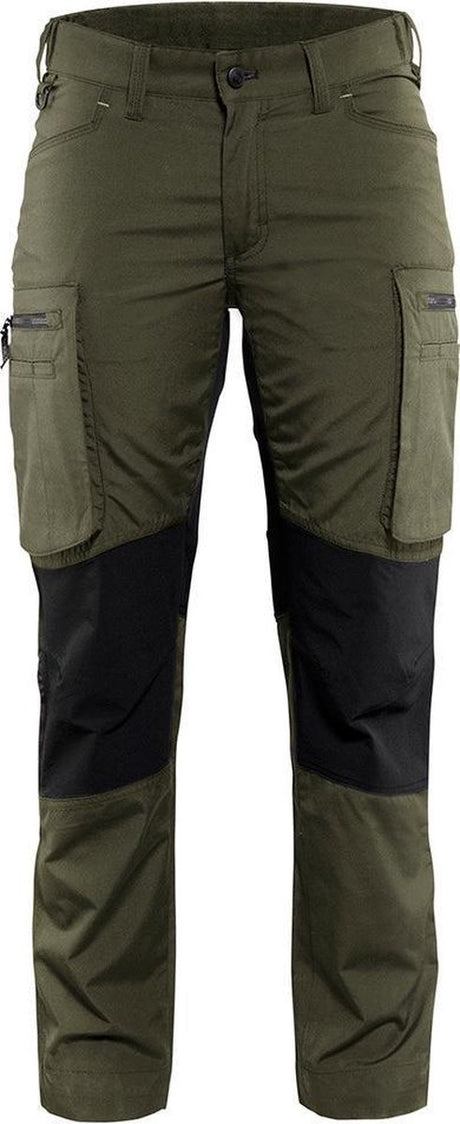 Blåkläder Blaklader Damen Service-Arbeitshose Stretch 7159-1845 – Damen – Armeeschwarz – 42