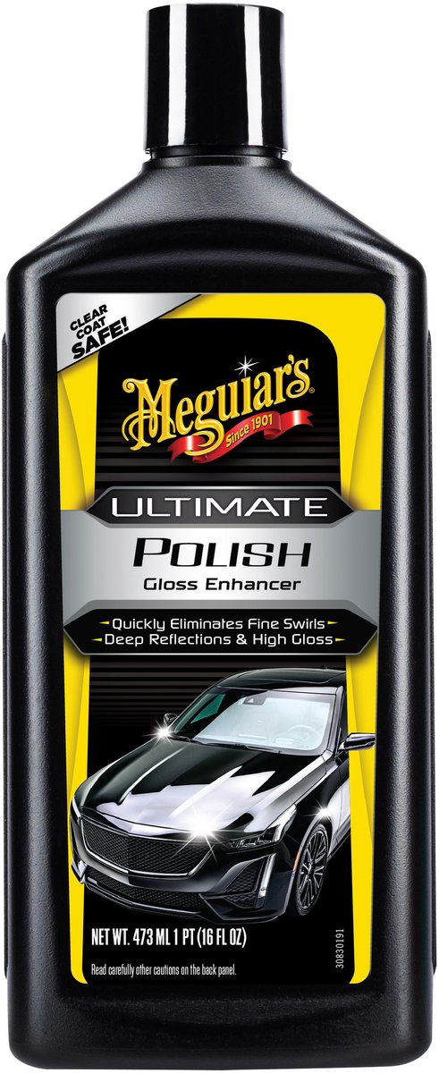 Meguiar's Ultimate Polish – Politur – Kratzerentferner – Politur für Autolack – 473 ml