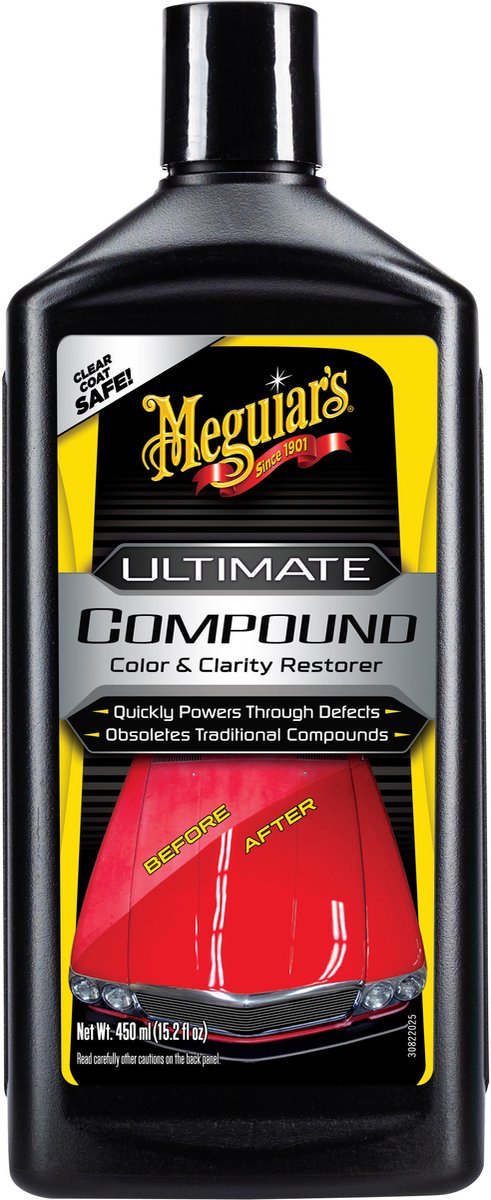 Meguiars ultimative Verbindung – Kratzer am Auto entfernen – Autolack wiederherstellen – 450 ml