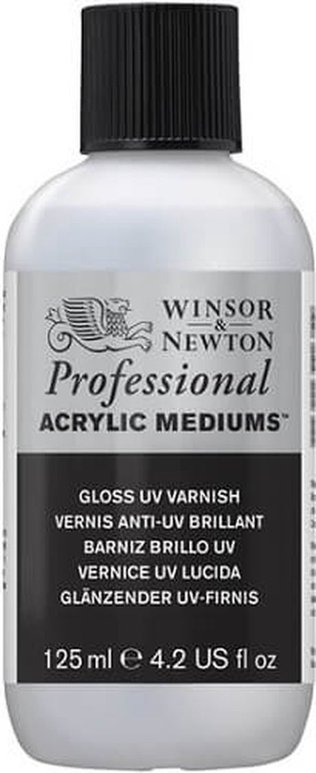 Winsor newton professional acrylic medium uv vernis glans 125ml