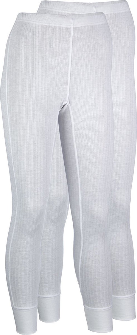 Avento thermobroek - dames - 2-pack - wit - maat 42