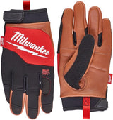 Milwaukee Zubehör Hybrid-Leder-Arbeitshandschuhe – L 9 | 1 Paar - 4932471913