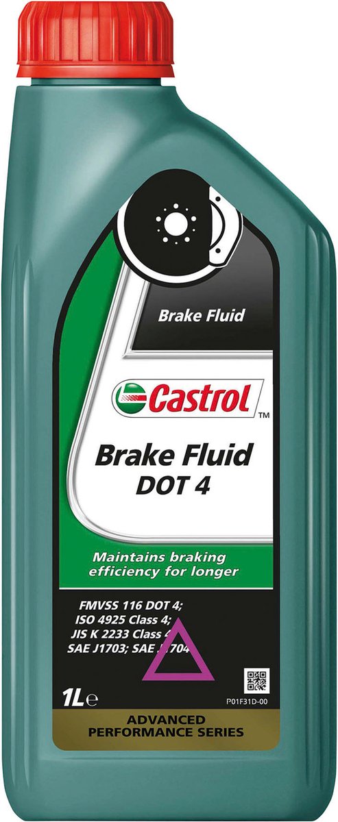 Castrol Bremsflüssigkeit Dot4 synthetisch 1l