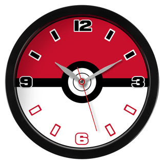 Accutime Pokémon-Wanduhr Pokéball – Kinderzimmer-Dekorationsuhr.