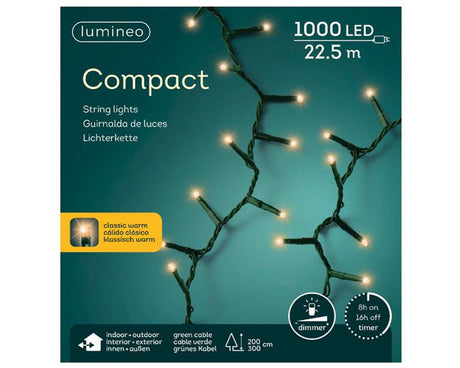Lumineo LED-Kompaktleuchten für den Außenbereich 1000LED 22m