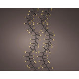 Lumineo Weihnachtsbeleuchtung Excel Twinkle 15 Meter 960 Lampen Champagner für drinnen und draußen