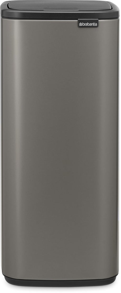 Brabantia bo touch bin prullenbak - 30 liter - platinum