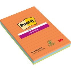 Post-it super sticky notes multikleur