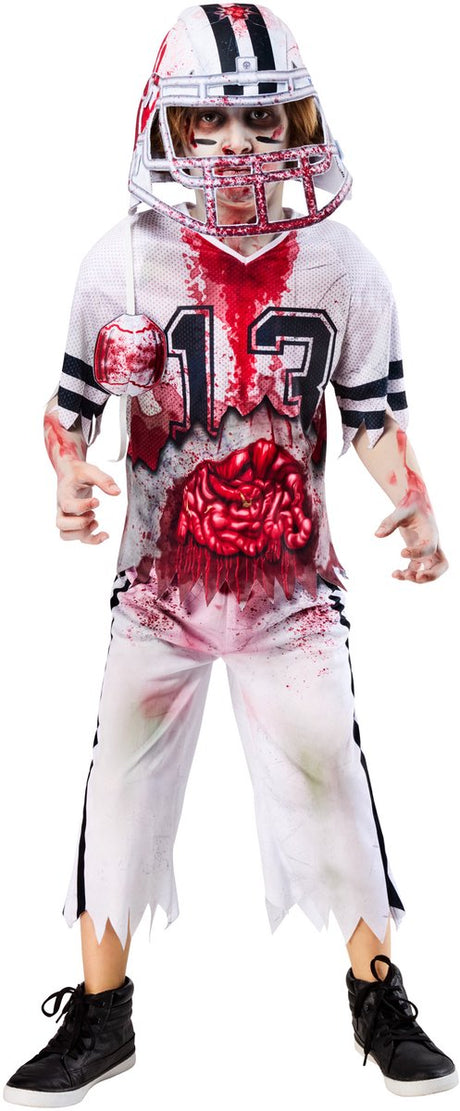 Rubies Zombie-American-Footballer-Kinderkostüm – Größe 5–6 Jahre