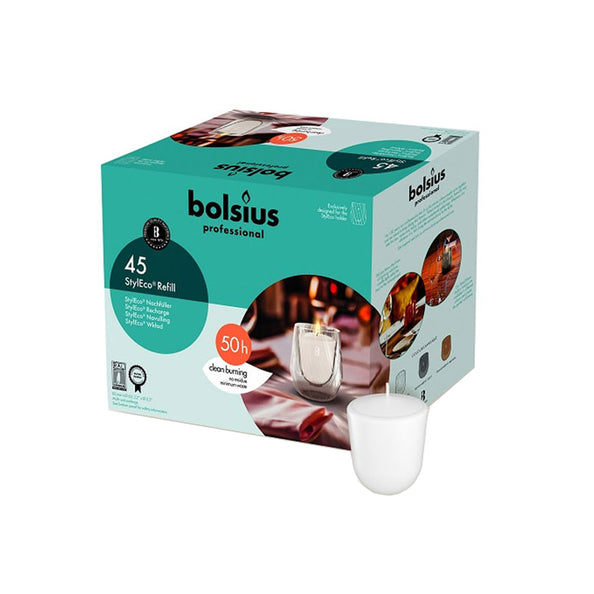 Bolsius Styleco Nachfüllungen (45 Stück)