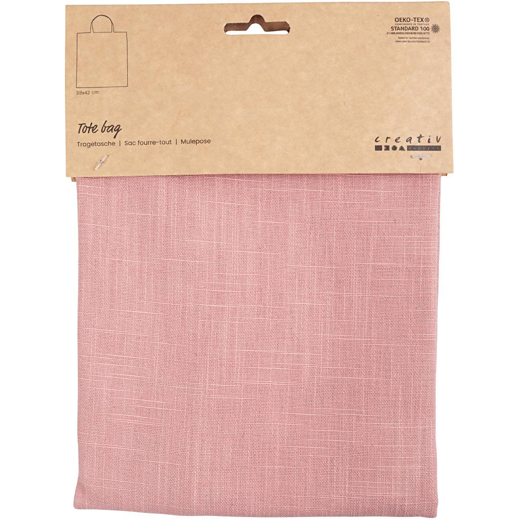 Kreativunternehmen https: www.cchobby.nl tote-bag-size-38x42-cm-185-gr-pink-1-piece-1-box