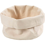 Creativ Company Stoffkörbe, H: 14,5 cm, T 20 cm, 385 g, hell natur, 2 Stück 1 Karton