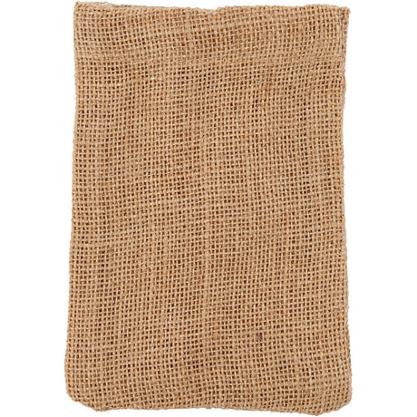Creativ Firmentasche, Größe 10x15 cm, 275 gr, braun, 4 Stück 1 Box