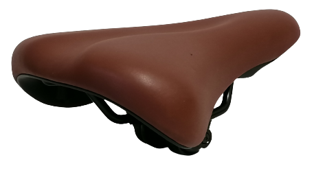 Hzb Sattel Comfort Kinderfahrrad 20 24 Zoll braun mit Sattelgurt