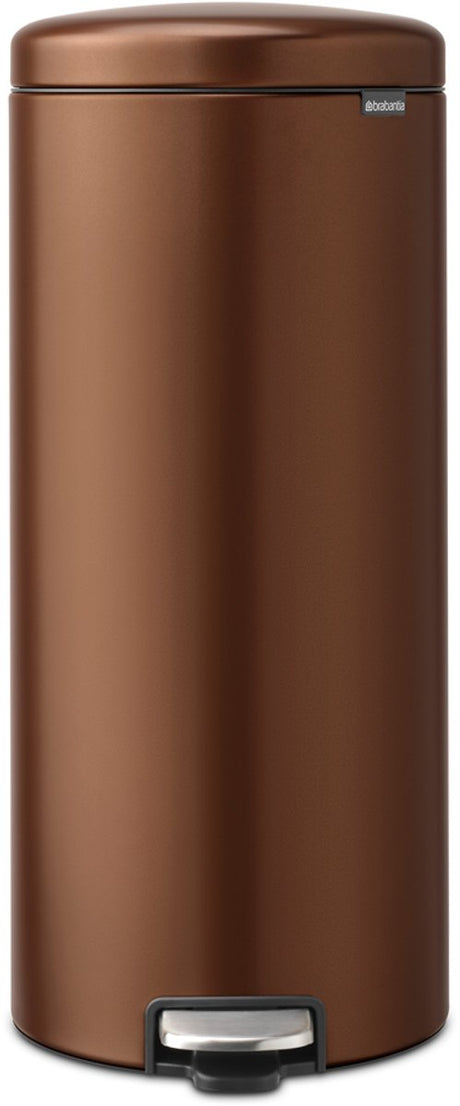 Brabantia Newicon Abfallbehälter – 30 Liter – warme Bronze