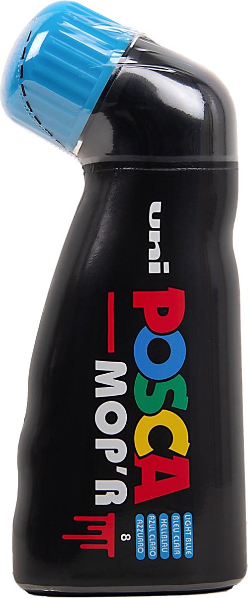 Posca Mop'r Lackmarker xxl 3–19 mm hellblau – superdicker Lackmarker – Acrylmarker – Marker – Marker – Mopp