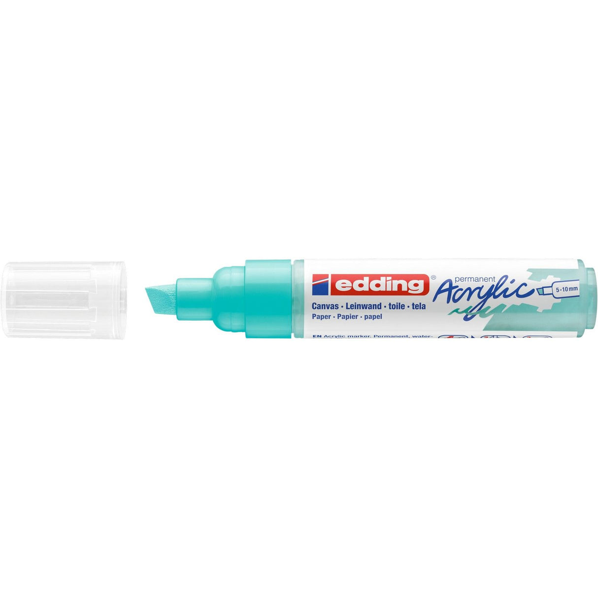 Edding 5000 • acrylmarker breed opulent turquois