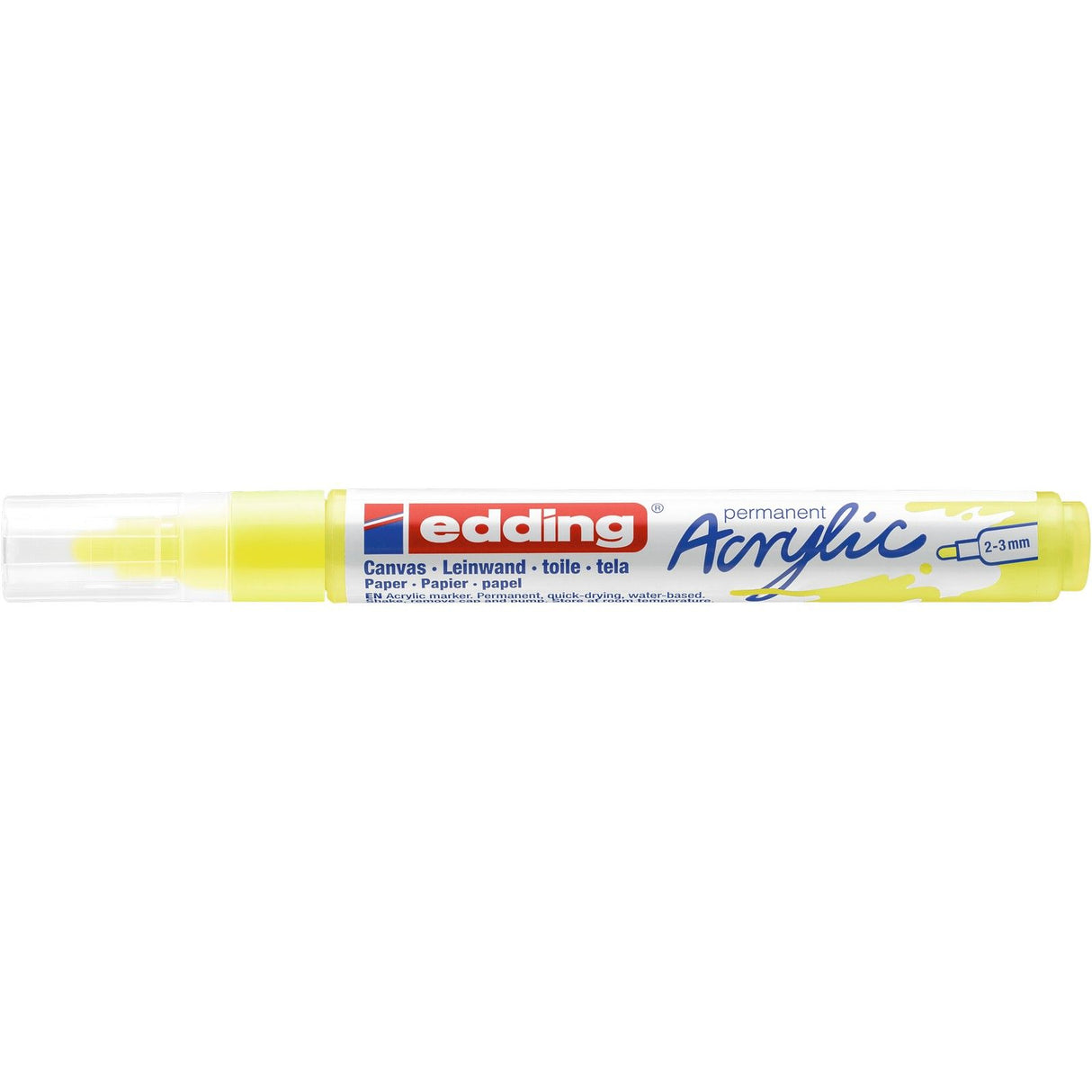 Edding 5000 • acrylmarker medium neongeel