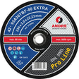 Andre metalen schild 230 x 2,0mm metaalbocht pro line