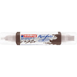Edding 5000 • acrylic 3d doubleliner chocoladebruin
