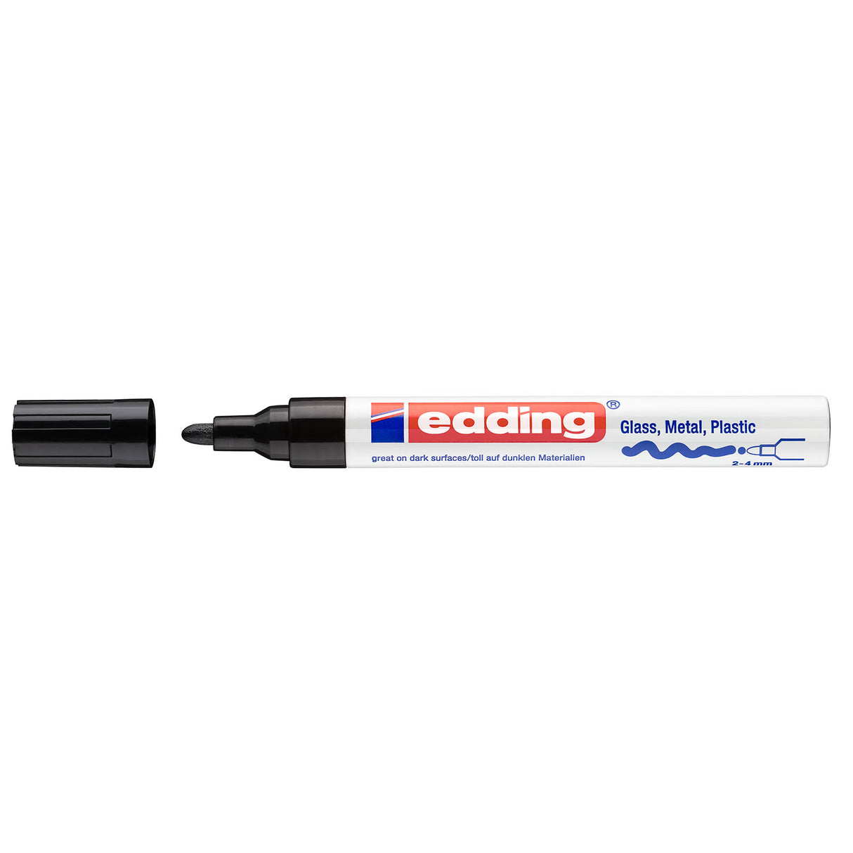 Edding 750 • Lackmarker 2-4mm schwarz