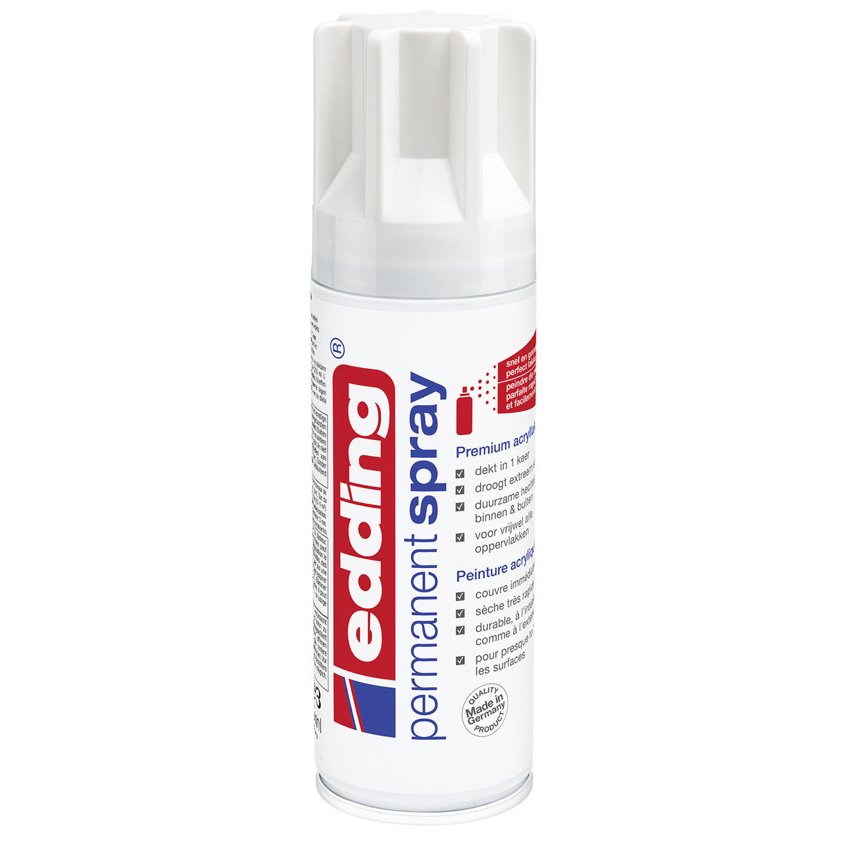 Edding 5200 • permanent spray glossy traffic white glossy