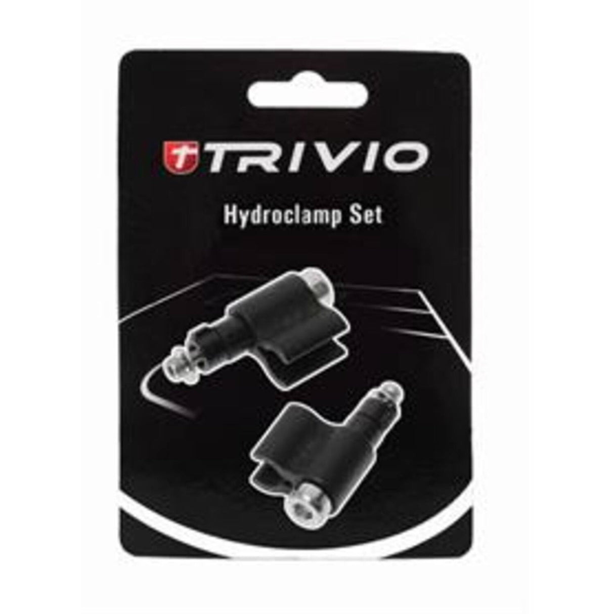Trivio - Bremsleitungs-Hydroklemme schwarz - 2 Stk.