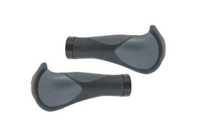 Qtcychectech QT Cycle Tech Handles Ergo 140 mm schwarze graue Schraube auf Karte