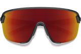 Smith Bobcat Glasses Black Chromapop Red Mirror