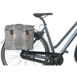 Basil Doppelte Fahrradtasche Elegance Mik 40 – 49 Liter – Chateau Taupe