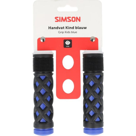 Simson handvatten kinder blauw-zwart